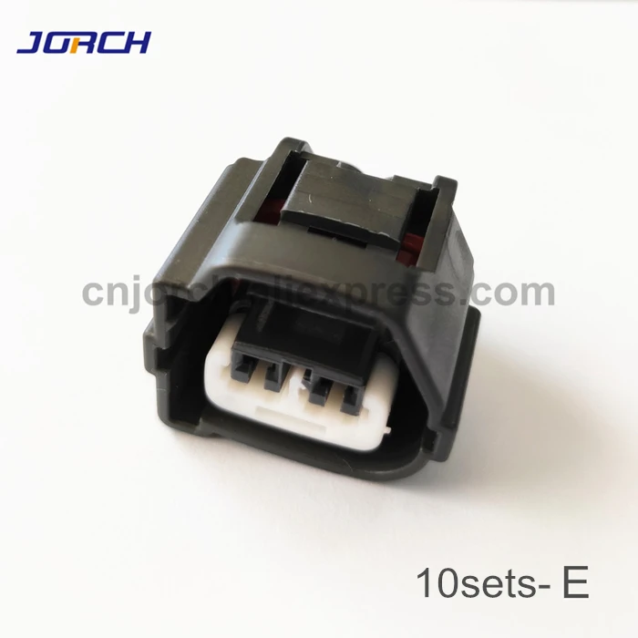 10sets E Type 5 комплектов 2 pin тойота авто водонепроницаемый разъем пластиковый провод жгут корпус разъема 90980-10899 90980-10901 7283-7023-10 - Цвет: 10sets E Type