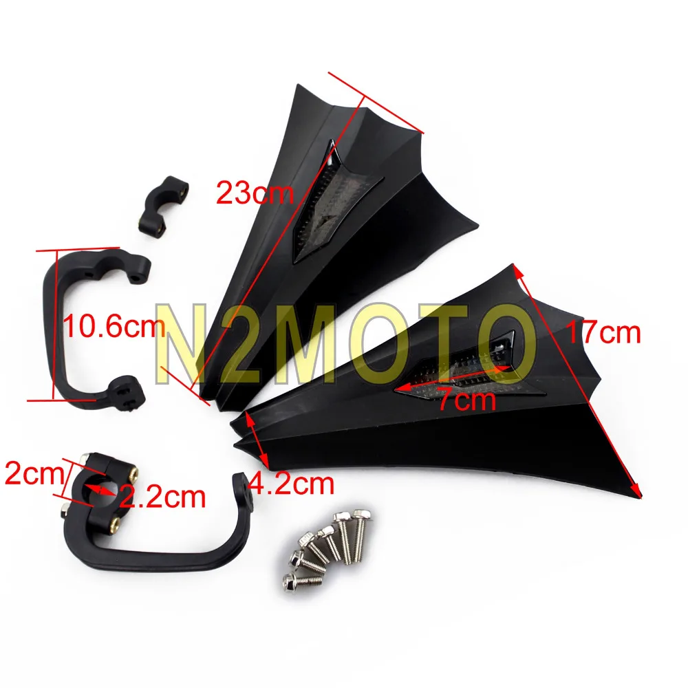 Черный Байк для мотокросса 7/8 &quotРуль руля щетка Handguard 22 мм Ручная защита