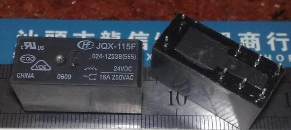 

Реле JQX-115F 024-1ZS3B(555) 115F-1C-8P