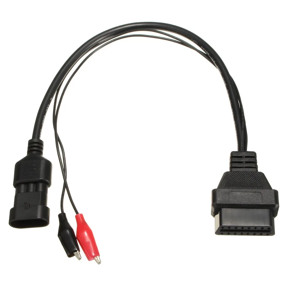 Горячая Распродажа для Fiat 3 Pin Alfa Lancia to 16 OBD2 OBD II адаптер разъема Автомобильный