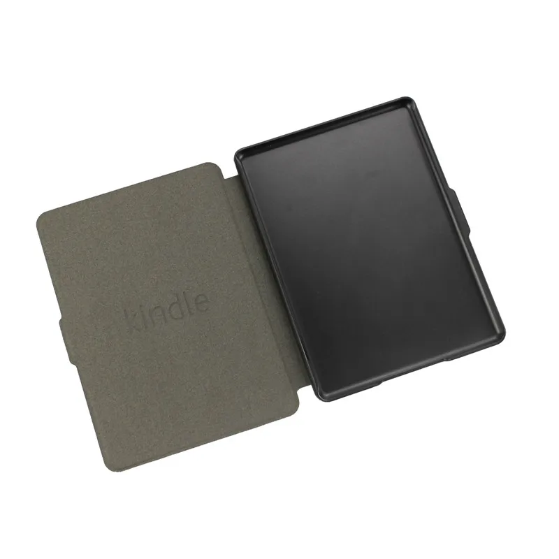 Чехол из искусственной кожи PU для Kindle 8 E-reader, защитный чехол для Kindle 8th Generation Ebook, жесткий корпус, защита от автоматического сна/пробуждения