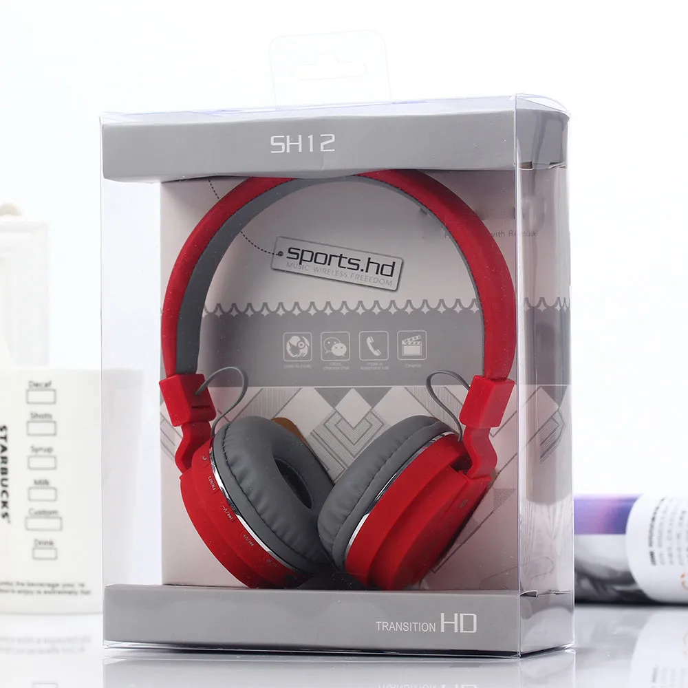 E TC-SH12 Беспроводная bluetooth-гарнитура Auriculares, проводные регулируемые наушники, устройство для прослушивания музыки, QIY12 25 - Цвет: E