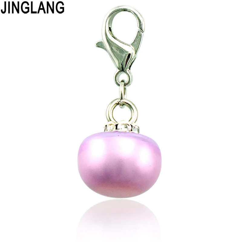 JINGLANG Новое прибытие DIY мода Омаров застежка Подвески с маленькими цветными