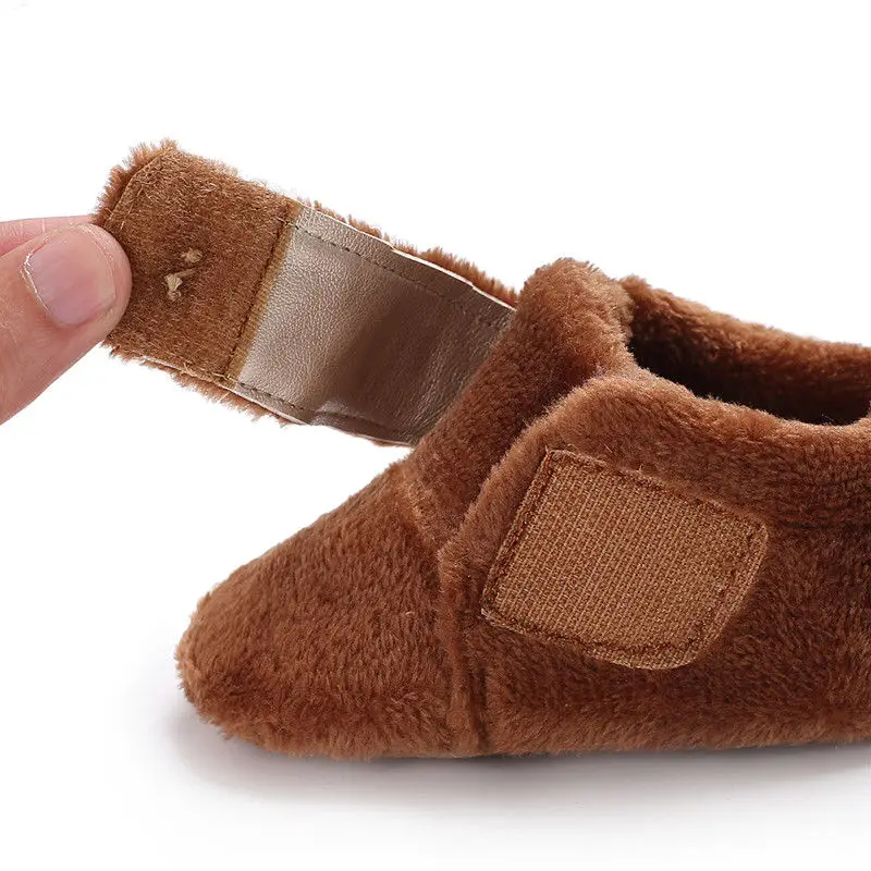 Новинка 2018 брендовая зимняя теплая нескользящая обувь для маленьких мальчиков и