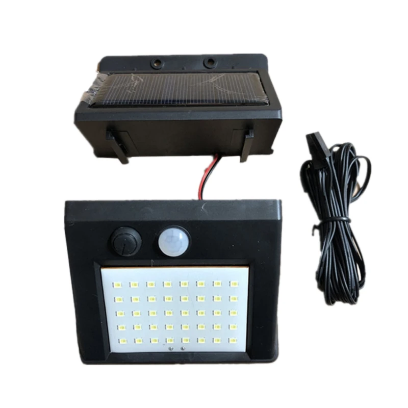 Открытый светодиодный солнечный светильник с двумя молниями в Панели солнечные