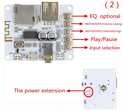 Bluetooth аудио приемник плата с USB TF слот для карты декодирования воспроизведения предусилитель выход A7-004 5 в 2,1 беспроводной стерео музыкальный модуль