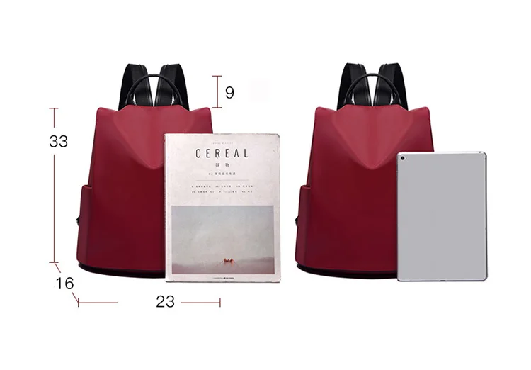 Anti-theft Design Women Backpacks Female High Quality Oxford Backpack Large Capacity Shoulder Bag Travel Backpack For Girls