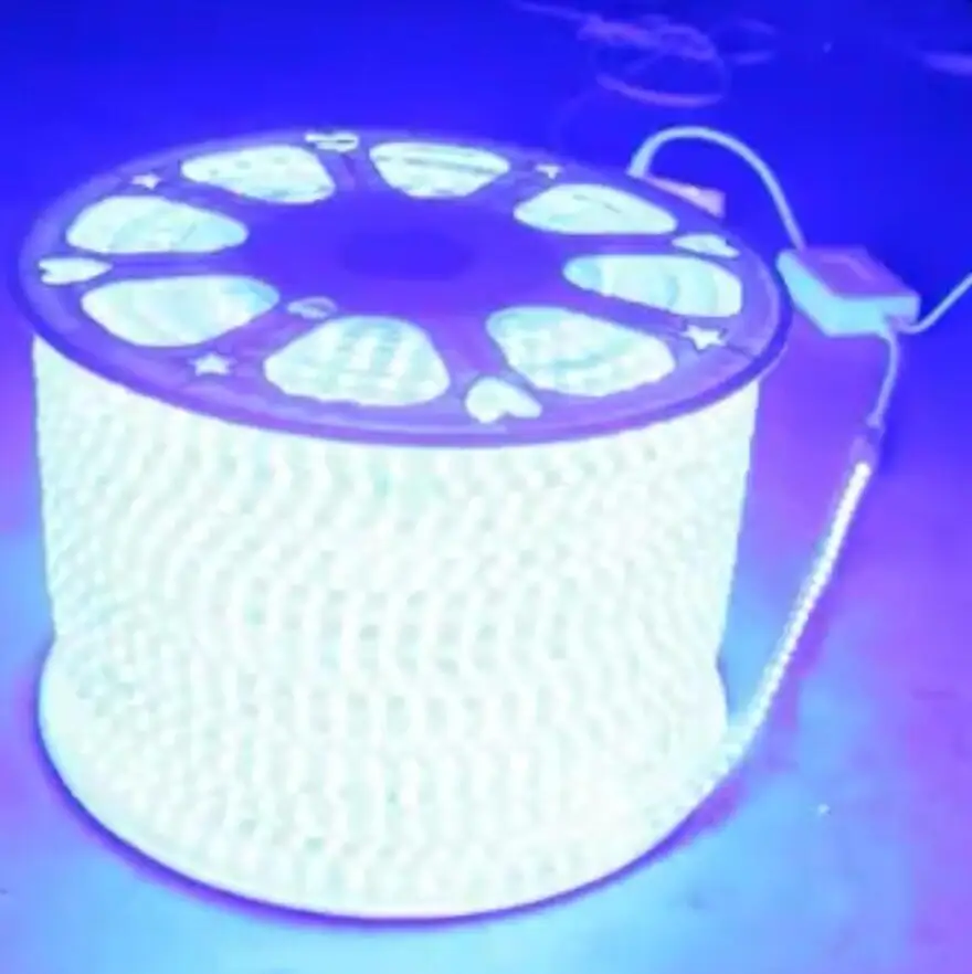5050 RGB Светодиодная лента AC 220 V 110 120 Ruban светодиодный IP67 Водонепроницаемый Открытый