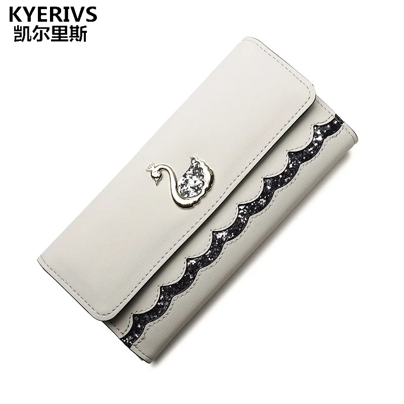 Kyerivs новая модная обувь из кожзаменителя кошелек женский длинный клатч люксовый
