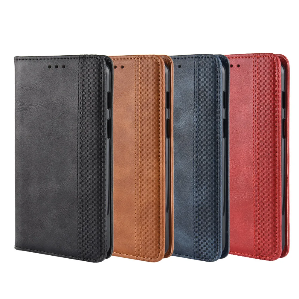 

OnePlus 6 Case OnePlus6 Wallet Flip Style Retro Leather Magnet Phone Cover For OnePlus 6 One Plus 6 1+6 Six with Photo frame