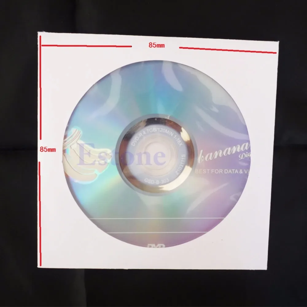 50 шт. бумажные конверты с откидной крышкой для мини CD DVD|window envelope|mini paper envelopespaper