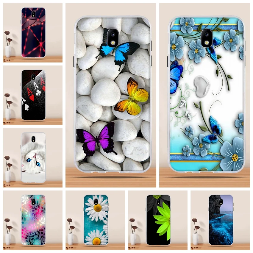 

For Samsung Galaxy J7 2017 Case Covers for Samsung J7 2017 J730F Case Soft Silicone 3d Cute Cover for Funda Samsung J7 2017 Case