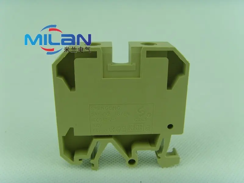 1 шт. стандартная универсальная комбинированная клемма стандартного рельса |