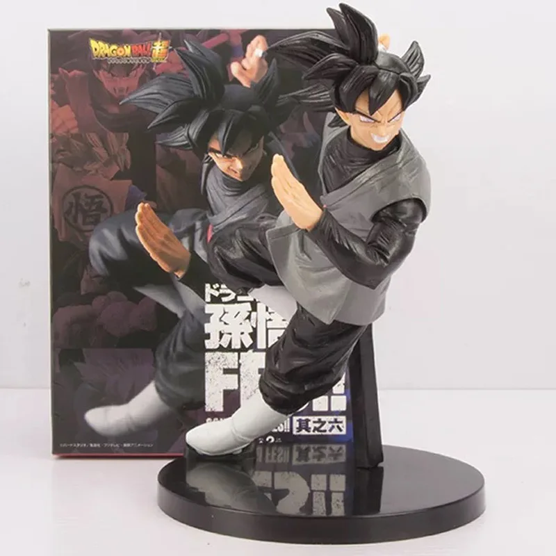 Dragon Ball SUPER Son Goku Super Saiyan Rose Black Gokou ПВХ фигурка DBZ Коллекция модель игрушки 20