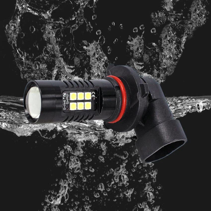 TXVSO8 2 шт. H11 H8 Led 9006 9005 Противотуманные фары лампы 3030SMD чипы 1200LM 6000K белый автомобиль