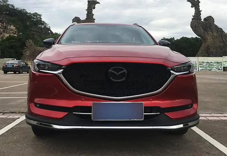 Для Mazda CX5 CX-5 защита переднего заднего бампера защитное литье штанги противоскользящая пластина для Авто Отделка пресс-формы аксессуары