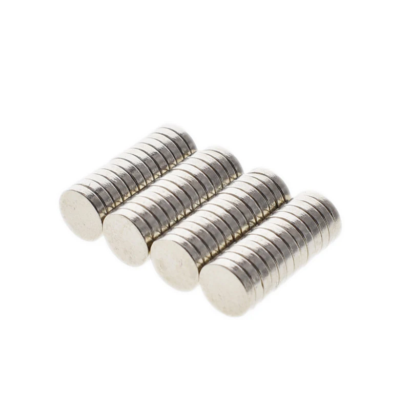 100 шт. неодимовый магнит мини небольшой диск магнитный материал Сильный 5 мм X 1 N35 |