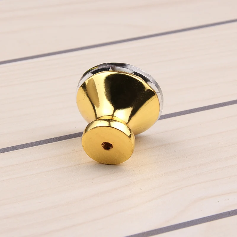 10 шт. 30 мм Золотое основание ручки хрустальный стеклянный шкаф дверь ящик