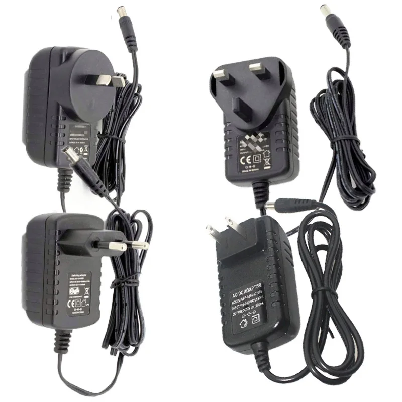 AC 100 V-240 V к DC 12V 1A 2A 3A 4A 5A 6A 8A световые трансформаторы адаптер питания конвертер зарядное устройство для светодиодной ленты светильник