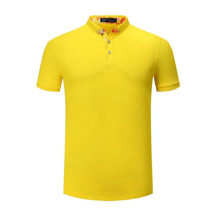 Yellow YCS Store 9 моделей 95% Хлопок индивидуальная рубашка поло для женщин с логотипом компании по вышивке/цифровой/принт - Цвет: Yellow
