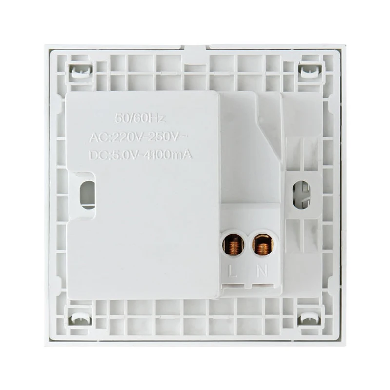 Новинка настенное зарядное устройство с 4 USB портами и выключателем для iphone Samsung HTC