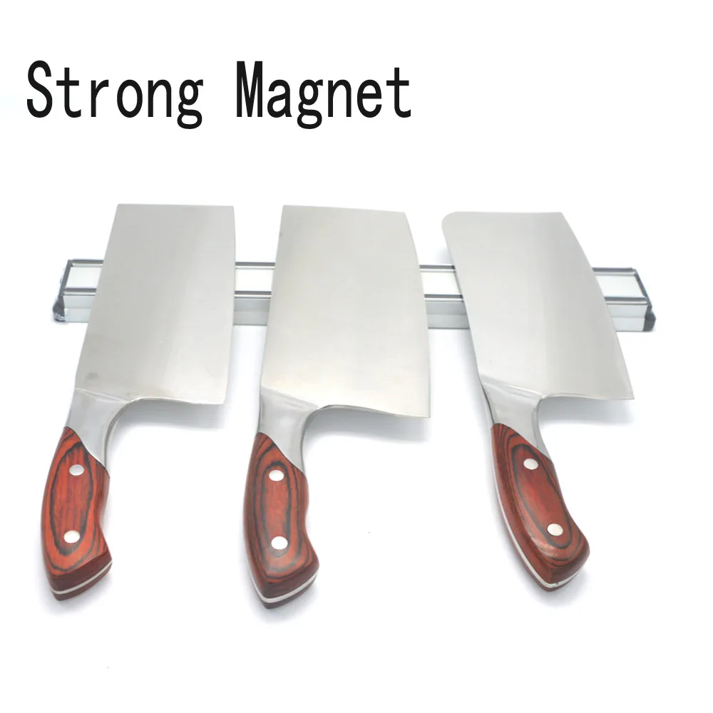 Магнитный Держатель ножей из алюминиевого сплава магнитный держатель для