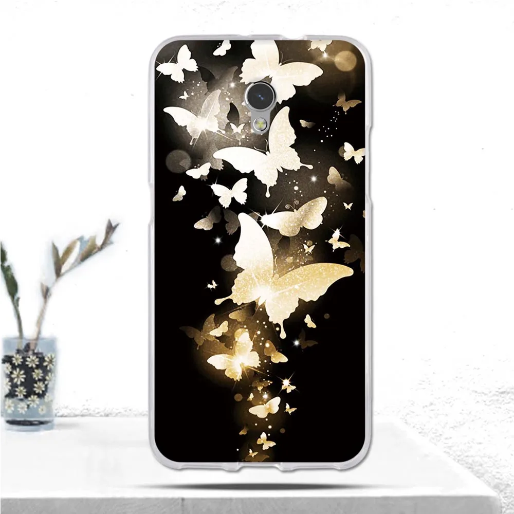 Soft TPU Coque For ZTE Blade V7/ZTE V7 5.2&quot Case Cover Scenery Cat Painting Silicon Phone V 7 Fundas | Мобильные телефоны и