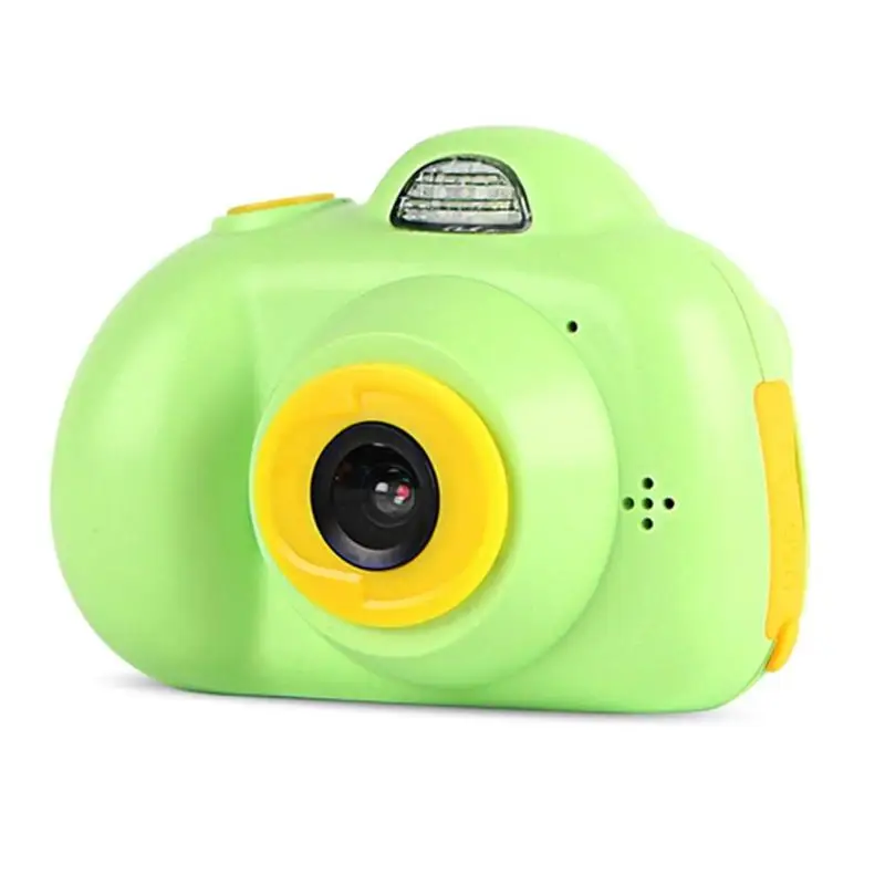 KC4 VGA Green Детская камера, игрушка, Детская обучающая фотокамера, игрушки для малышей, детская мини цифровая игрушка, камера для детей старше 3 лет, подарок на день рождения - Цвет: KC4 VGA Green