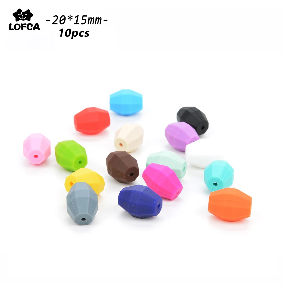 Силиконовые шарики для прорезывания зубов LOFCA 10 шт. в виде дуба мягкие милые