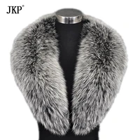 winter womens real fox fur collar fox fur cap fur collar 80 100cm collar soft fur scarf neck warmer