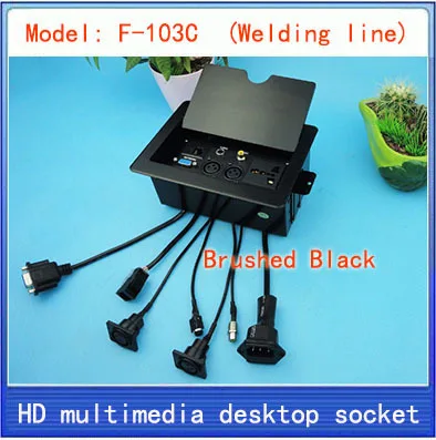 Настольная розетка/Скрытый мультимедийный информационный ящик розетка/Сеть RJ45 3