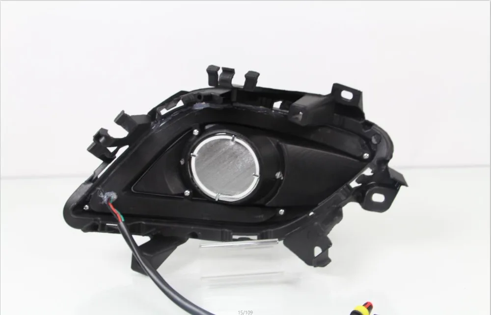 Крышка противотуманной фары drl с желтыми поворотными сигнальными огнями