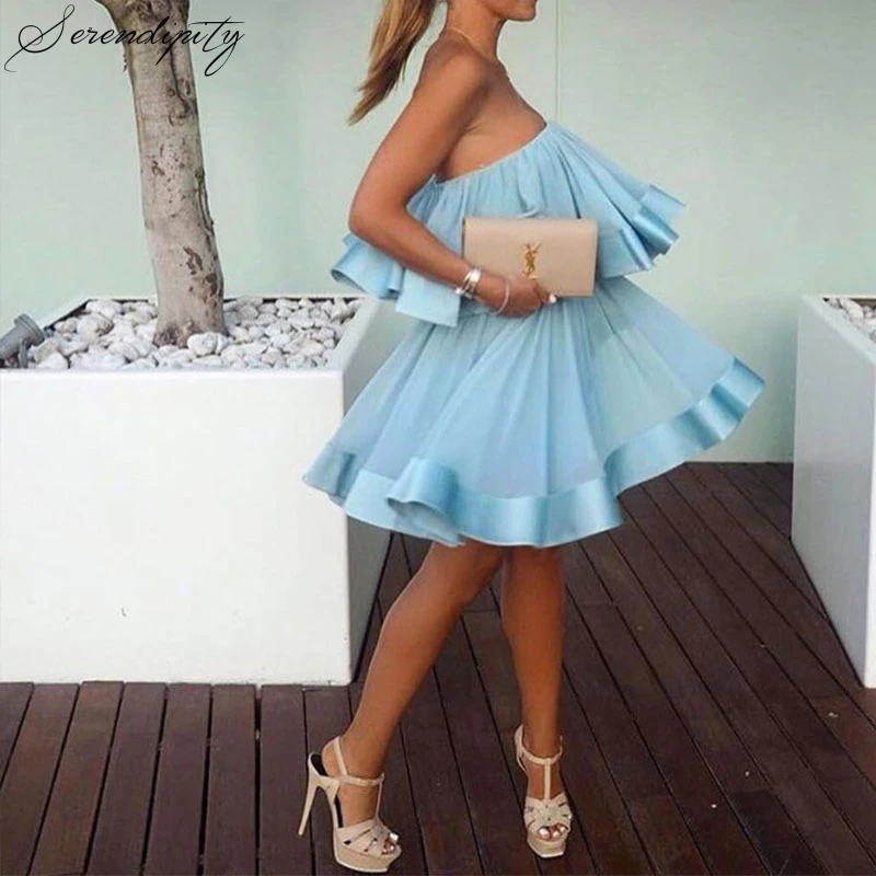 SRDP элегантные милые с открытыми плечами рюшами женские блузки Лоскутные кроп