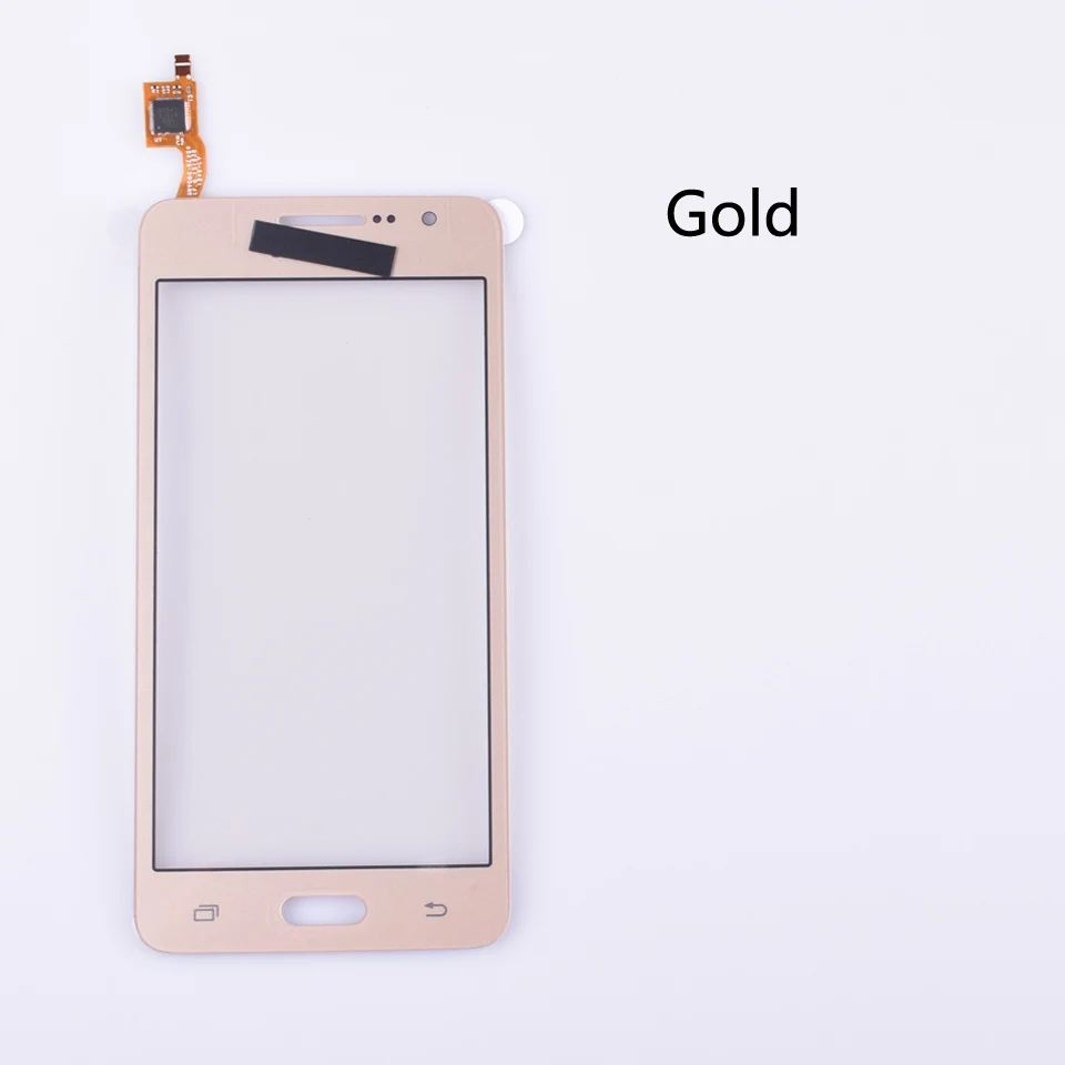 Gold 10 шт./партия G531 для samsung Galaxy Grand Prime G531F SM-G531F G530H G530 G531 G530 сенсорный экран дисплей датчика дигитайзер стекло - Цвет: Gold