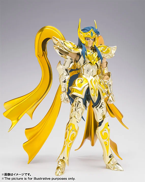 100% Оригинальная фигурка BANDAI Tamashii Nation Saint Cloth Myth EX-Aquarium Camus GOD CLOTH from Seiya | Игрушки и