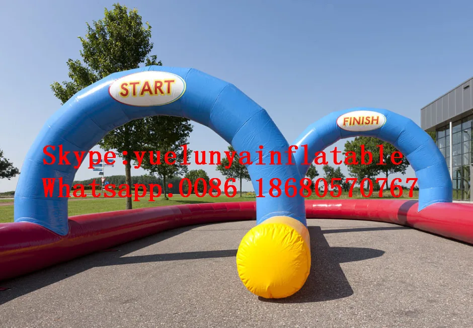 Новинка 2016 надувные игры прямо с завода надувной стадион фотодорожка | Спорт и