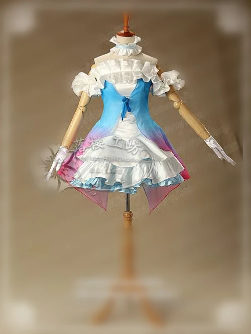 Аниме Косплей Love Live! Honoka/Nozomi/hanayo/Rin/Kotori/Eli/Maki/Nico/Umi The Door To Our Dreams синее трикотажное