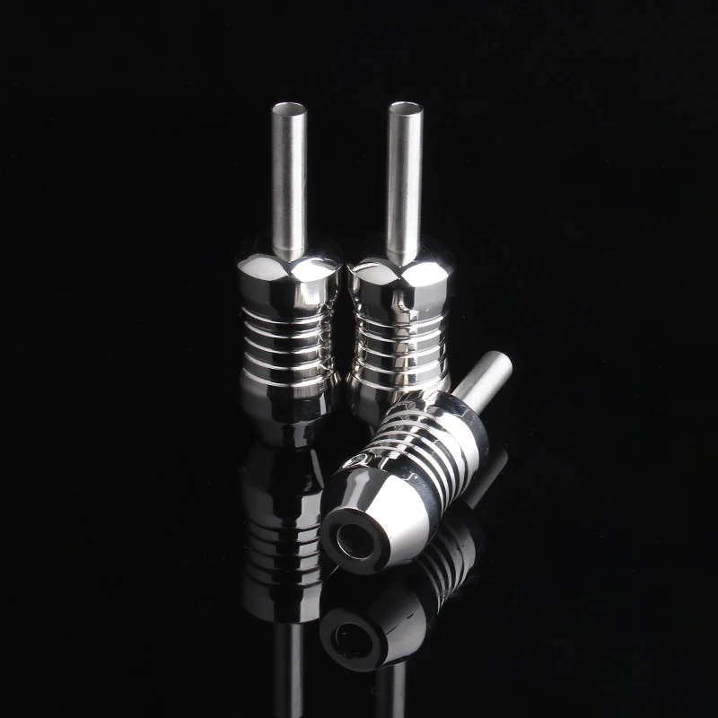1 шт. 25 140mmstainless Сталь татуировки сцепление с задней стволовых Профессиональные татуировки ручки татуировки Трубы подсказки