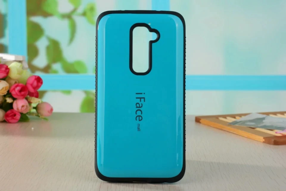 Корейский стиль iFace чехол для LG G2 жесткий силиконовый Optimus D801 D802 LS980 чехлы