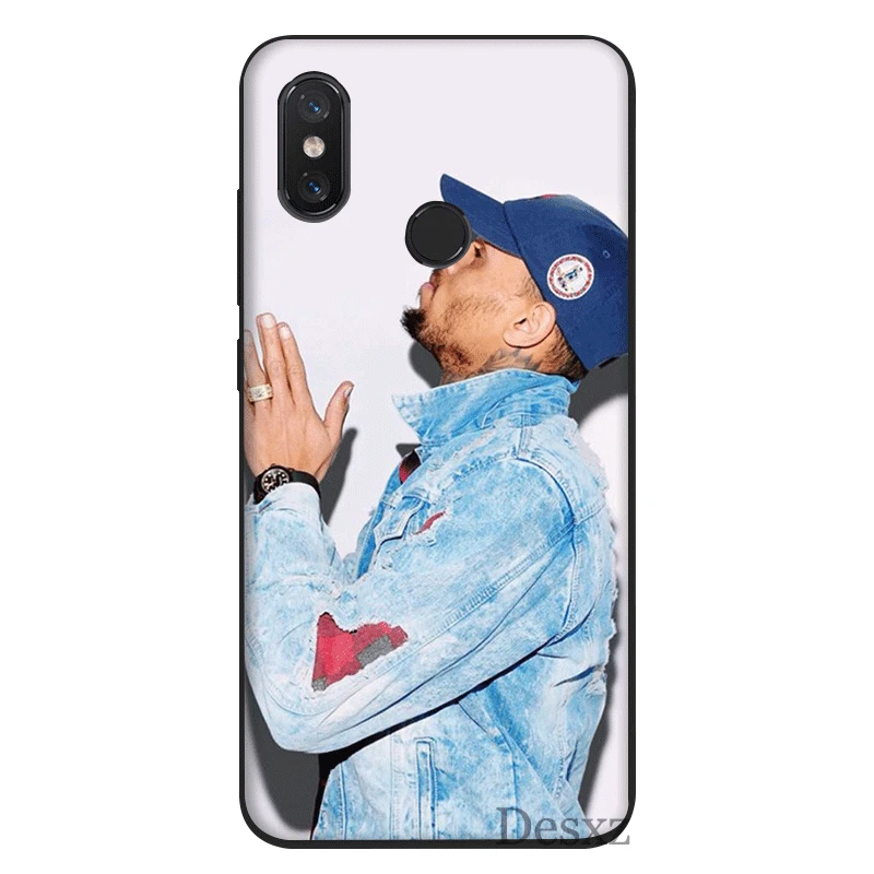 Чехол для телефона Xiaomi MiMAX3 6 8 9 10 SE A1 2 3 9T CC9 E Pro LiteSilicone Cover Chris Brown Breezy Bag | Мобильные