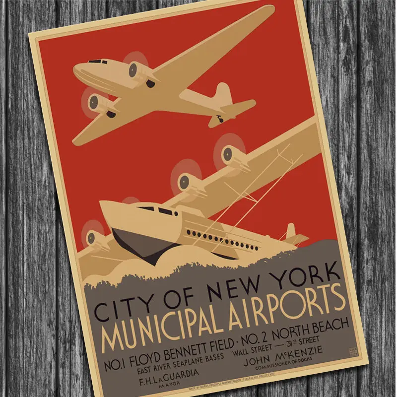 Нэшвилл Винтаж Ретро плакат крафт Бумага стены Стикеры Декор в гостиную дома