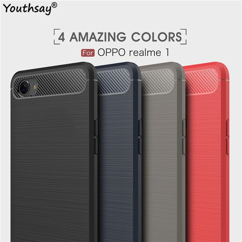 for oppo realme 1 case realme1 cover soft armor rubber phone case for oppo realme 1 cover case for oppo realme 1 coque fundas free global shipping