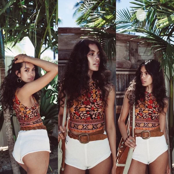 Женские трикотажные шорты с эластичной талией популярные высокой женские