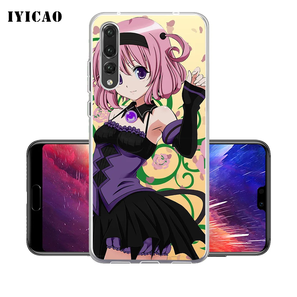 IYICAO To Love Ru Мягкий силиконовый чехол для телефона Huawei P30 P20 Pro P10 P9 P8 Lite P Smart из ТПУ |
