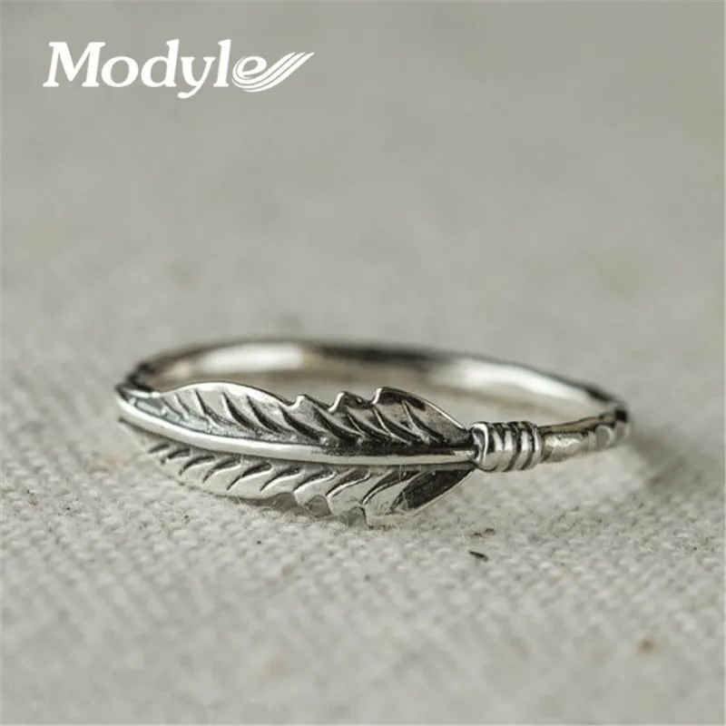 Modyle 2020 серебро Цвет кольца для Для женщин Винтаж тайское серебристого цвета с