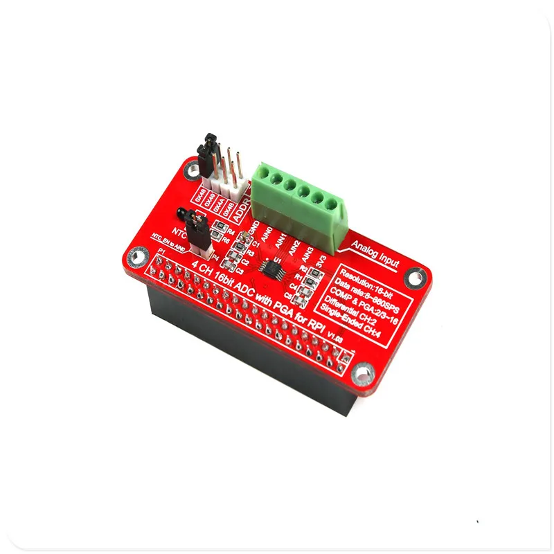 Новый Raspberry Pi 3 EP 0076 RPI ADS1115 ADC Module SKU Бесплатная доставка|sku| |