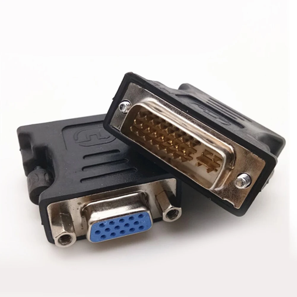 VGA15 Женский к DVI 24 + 5 Мужской конвертер высокоскоростной передачи данных