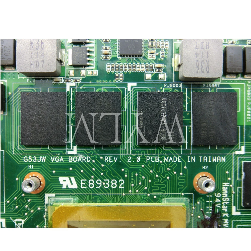 G73JW GTX460M N11E GS A1 1 5 GB VGA Видеокарта плата для ASUS G53JW G53SW G53SX G73SW ноутбук видео карта 100%