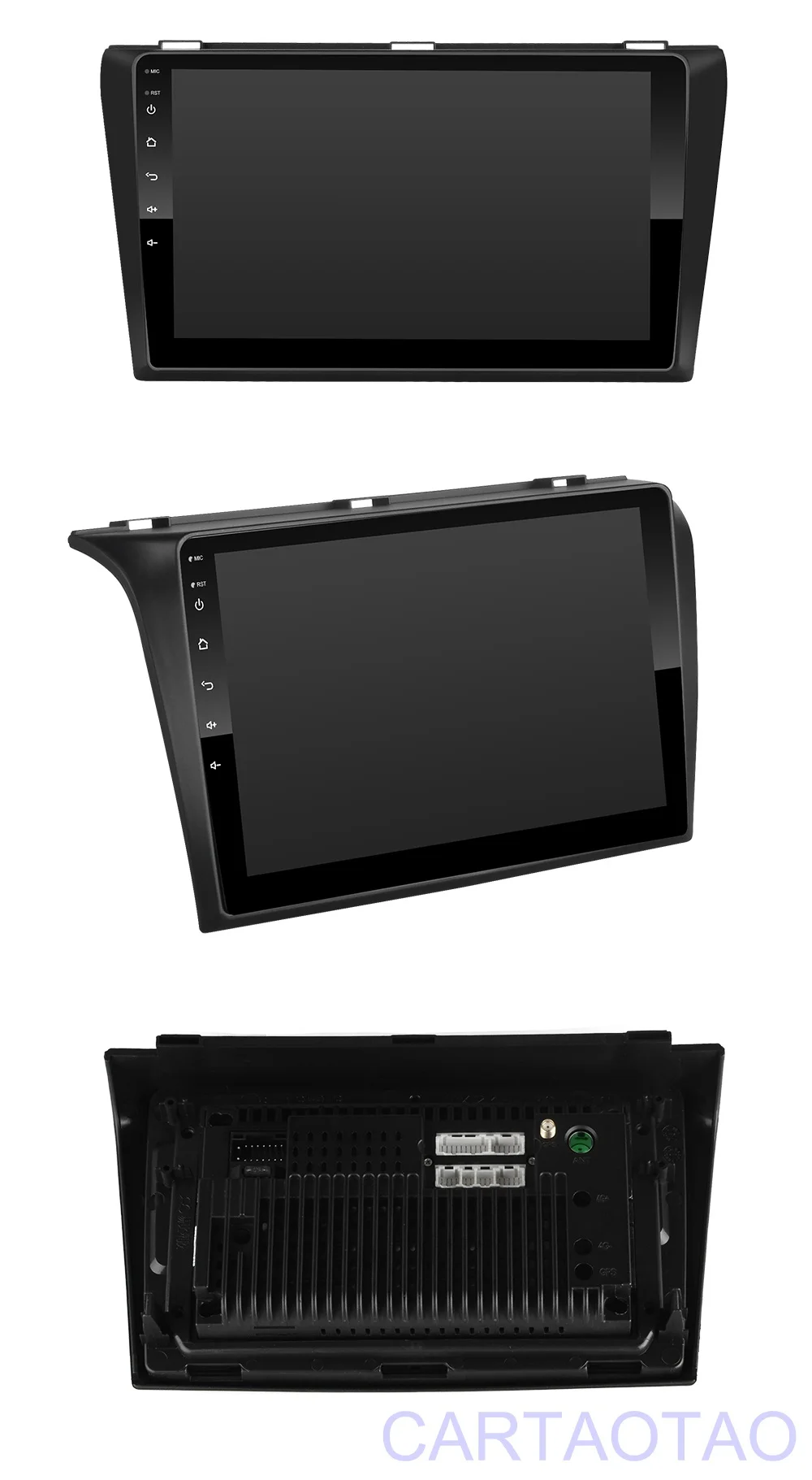 2G+ 32G " 2din Android 8,1 GO автомобильный Радио gps навигация wifi Bluetooth плеер карта для Mazda 3 2004-2013 автомобильный dvd-плеер