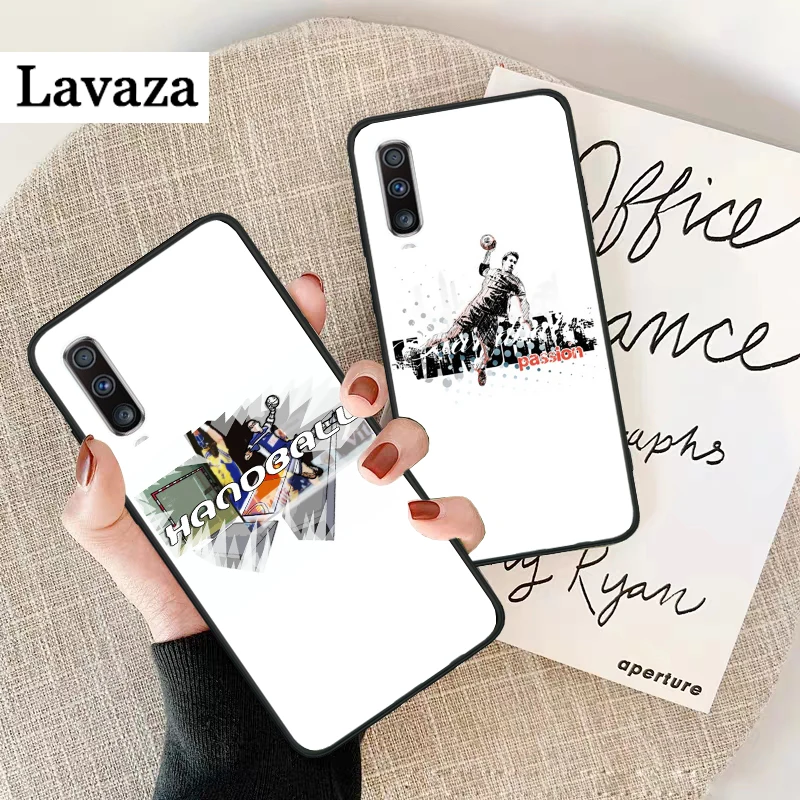 Чехол Lavaza Handball Luxury High-end Protector Silicone для Samsung A3 A5 2016 2017 A6 Plus A7 A8 A9 A10 A30 A40 A50 A70 J6 2018.